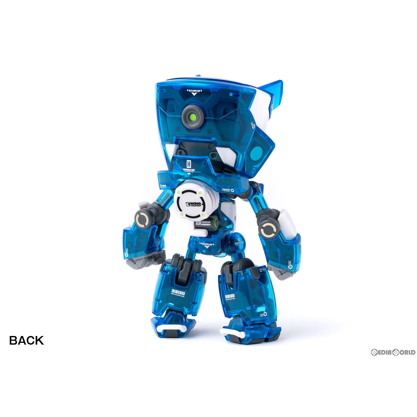 【新品即納】[FIG] HEATS BOY(ヒーツボーイ) ブルーVer. 完成品 可動フィギュア(KM-092) 核誠治造(EARNESTCORE CRAFT/アニスコル) /ウェーブ(WAVE) (20230531)