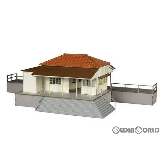 【中古即納】[RWM] PP107 駅舎 Type 小湊鐵道 ペーパー/プラスチックキット HOゲージ 鉄道模型 PLUM(プラム) (20211013)