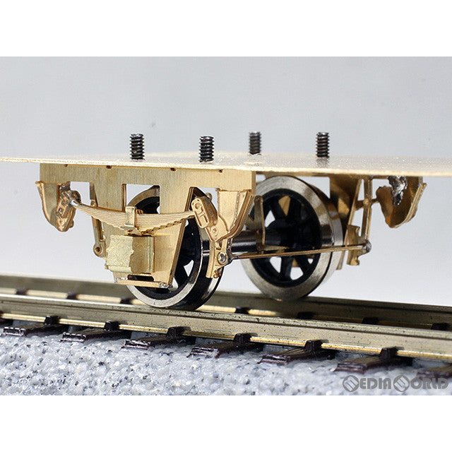 【新品即納】[RWM] (再販) 16番 単軸台車 二段リンク 貨車票さし付き(車輪別) 組立キット HOゲージ 鉄道模型 ワールド工芸(20160731)