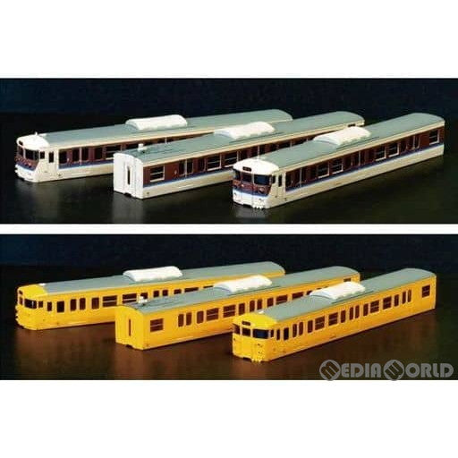 【新品即納】[RWM] (再販) 18509 JR115系 1000番台 30N体質改善車 3両編成ボディキット ハイクオリティエコノミーキット 未塗装組立てキット Nゲージ 鉄道模型 GREENMAX(グリーンマックス) (20230614)