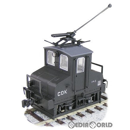 【新品】【お取り寄せ】[RWM] (再販) 18009 16番 銚子電気鉄道 デキ3 電気機関車(初期トロリーポール仕様/車体色:黒) (動力付き) HOゲージ 鉄道模型 TGW(津川洋行) (20211231)