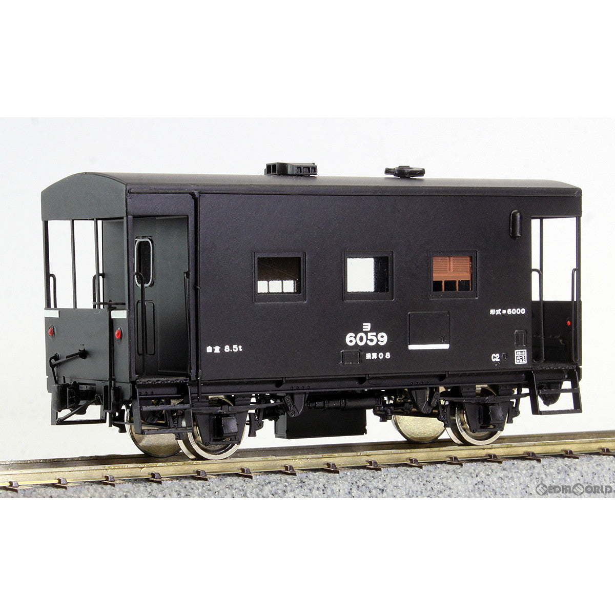 【新品即納】[RWM] (再販) 6004235 国鉄 ヨ6000形 車掌車 組立キット HOゲージ 鉄道模型 ワールド工芸(20180430)