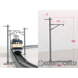 【新品】【お取り寄せ】[RWM] 13431 単線架線柱灰 お得用30本入 Nゲージ 鉄道模型 TGW(津川洋行) (20080810)