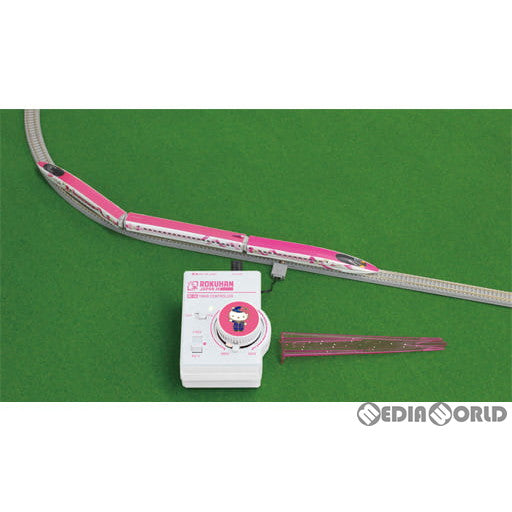 【新品】【お取り寄せ】[RWM] G004-3 500系 ハローキティ新幹線 スターターセット 3両セット(動力付き) Zゲージ 鉄道模型 ROKUHAN(ロクハン/六半) (20181127)