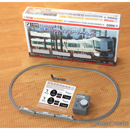 【新品】【お取り寄せ】[RWM] G006-1 東武500系電車 特急リバティ スターターセット 3両セット(動力付き) Zゲージ 鉄道模型 ROKUHAN(ロクハン/六半) (20180831)