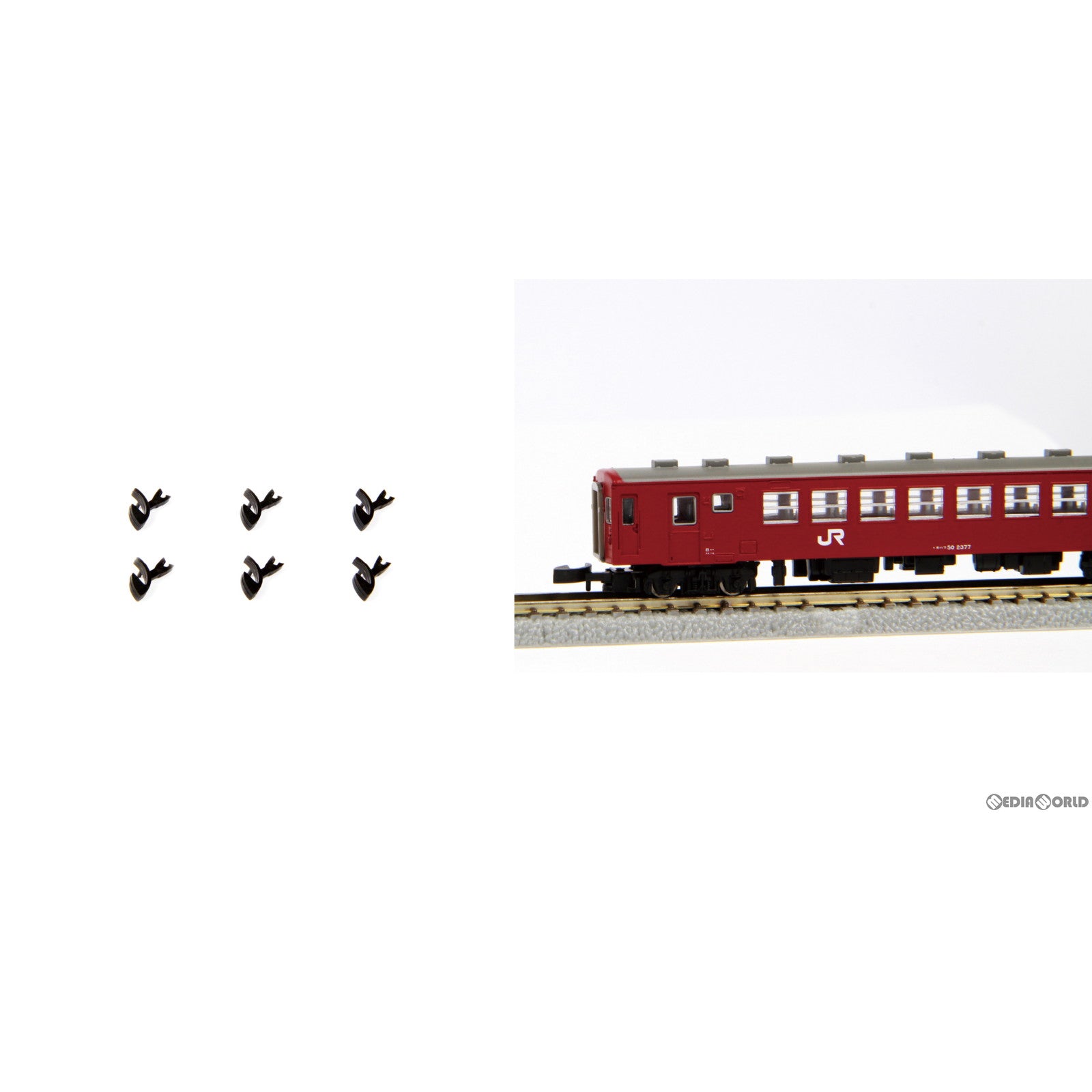 【新品】【お取り寄せ】[RWM] A021 ヨーロッパ型用カプラー 短 (メルクリン連結用) 6個入り Zゲージ 鉄道模型 ROKUHAN(ロクハン/六半) (20131020)
