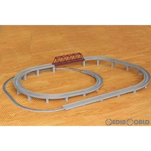 【新品】【お取り寄せ】[RWM] R063 レールセットD 単線立体交差セット Zゲージ 鉄道模型 ROKUHAN(ロクハン/六半) (20131020)