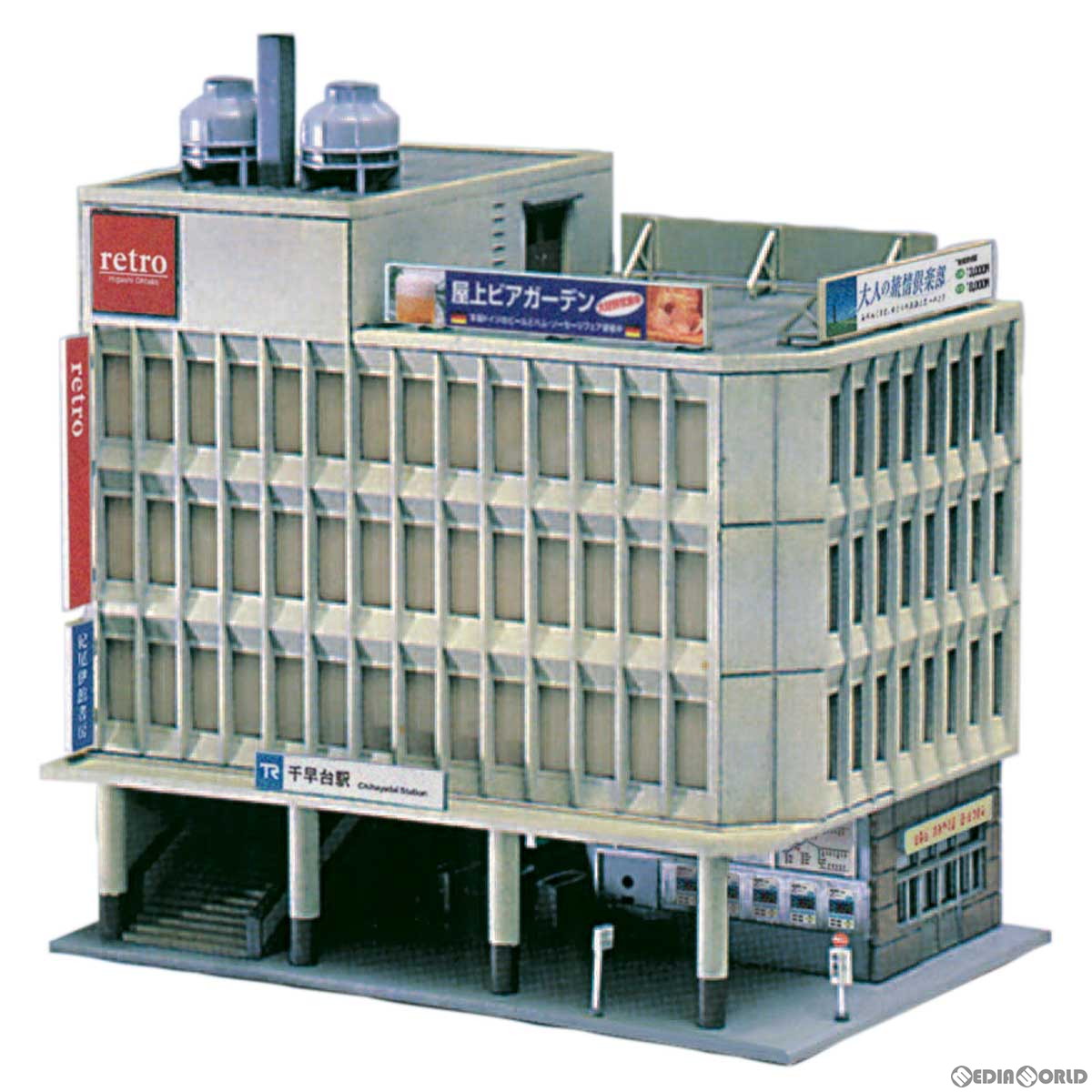 【新品即納】[RWM] 2616 着色済み 中型駅 Nゲージ 鉄道模型 GREENMAX(グリーンマックス) (20220806)