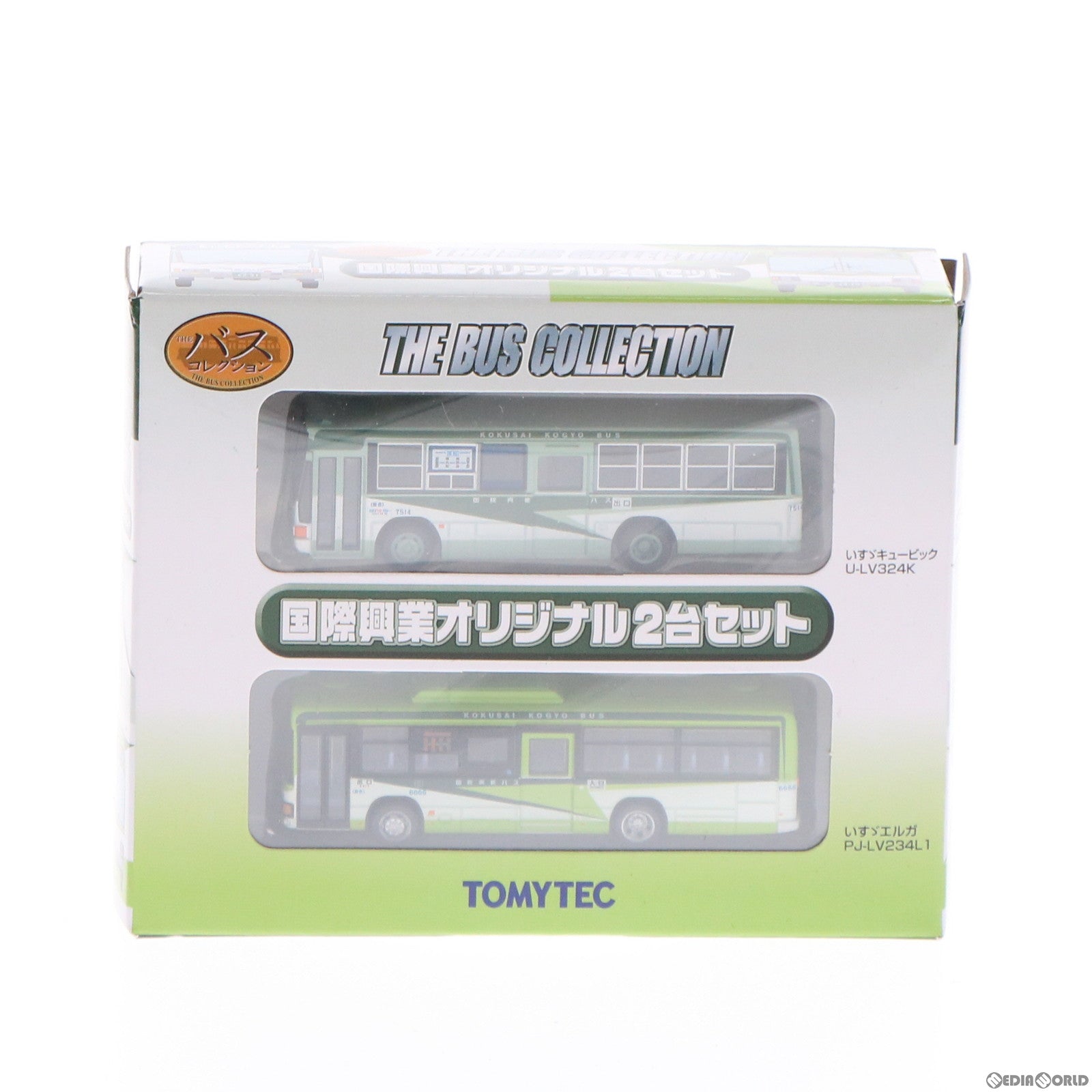 【中古即納】[RWM] ザ・バスコレクション 国際興業オリジナル2台セット Nゲージ 鉄道模型 TOMYTEC(トミーテック) (20210808)