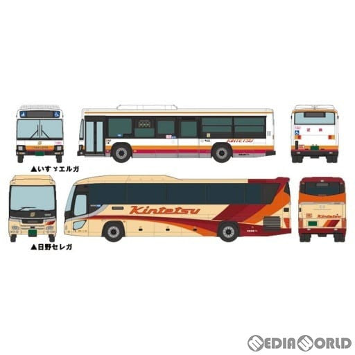 【新品即納】[RWM]321651 ザ・バスコレクション 名阪近鉄バス2台セット Nゲージ 鉄道模型 TOMYTEC(トミーテック)(20220917)