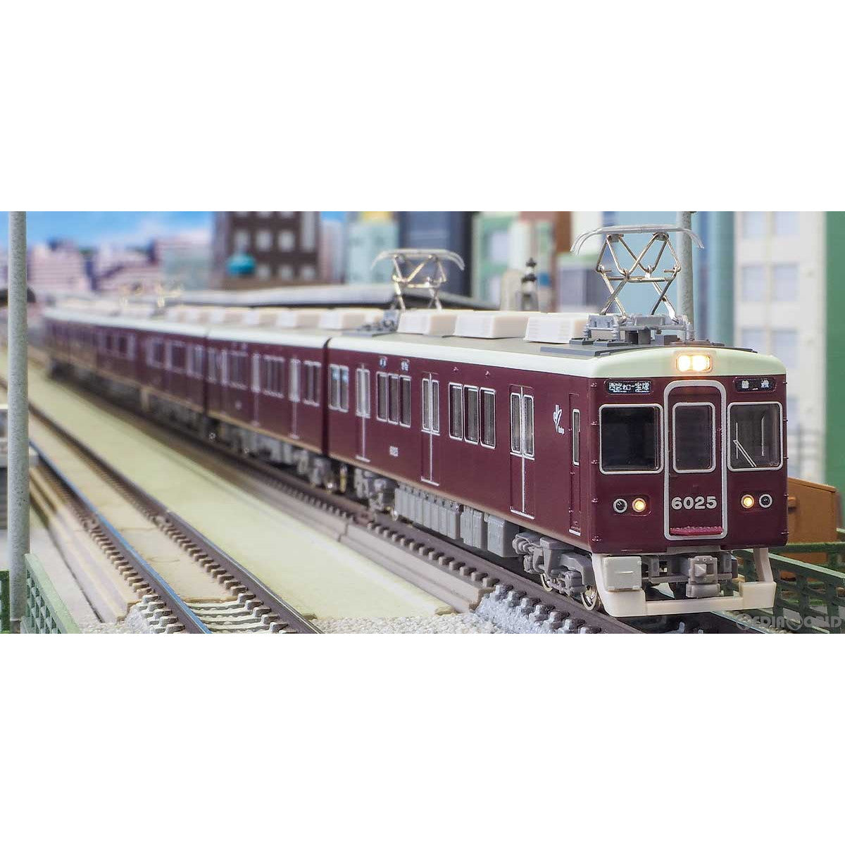 【新品即納】[RWM] 31634 阪急6000系 今津線 今津南線 ・甲陽線6020編成 3両編成セット(動力付き) Nゲージ 鉄道模型 GREENMAX(グリーンマックス) (20221109)