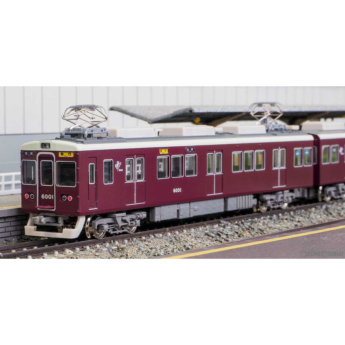 【新品即納】[RWM] 31636 阪急6000系 宝塚線6001編成 8両編成セット(動力付き) Nゲージ 鉄道模型 GREENMAX(グリーンマックス) (20221109)