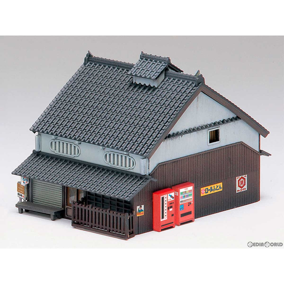 【新品即納】[RWM] 2622 むしこ造りの町屋 しもたや 1棟入り 着色済みストラクチャーキット Nゲージ 鉄道模型 GREENMAX(グリーンマックス) (20221028)