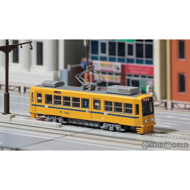 【新品即納】[RWM] NT171 東京都電 7000形 「更新車」『7022 青おび』(M車) (動力付き) Nゲージ 鉄道模型 MODEMO(モデモ/ハセガワ) (20220716)