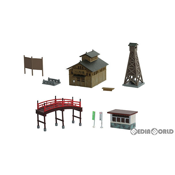 【新品】【お取り寄せ】[RWM] 324201 情景コレクション 情景小物106-3 温泉街小物3 Nゲージ 鉄道模型 TOMYTEC(トミーテック) (20221029)
