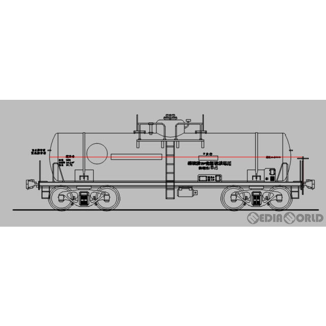 【新品即納】[RWM] 6004391 国鉄 タキ4000形 タンク車 タイプB 組立キット HOゲージ 鉄道模型 ワールド工芸(20221022)