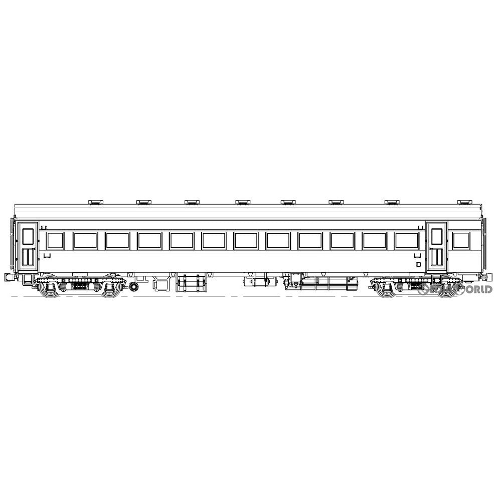 【新品即納】[RWM] TW61-02BR 国鉄 オハフ61ぶどう2号(動力無し) HOゲージ 鉄道模型 TRAMWAY(トラムウェイ) (20230517)