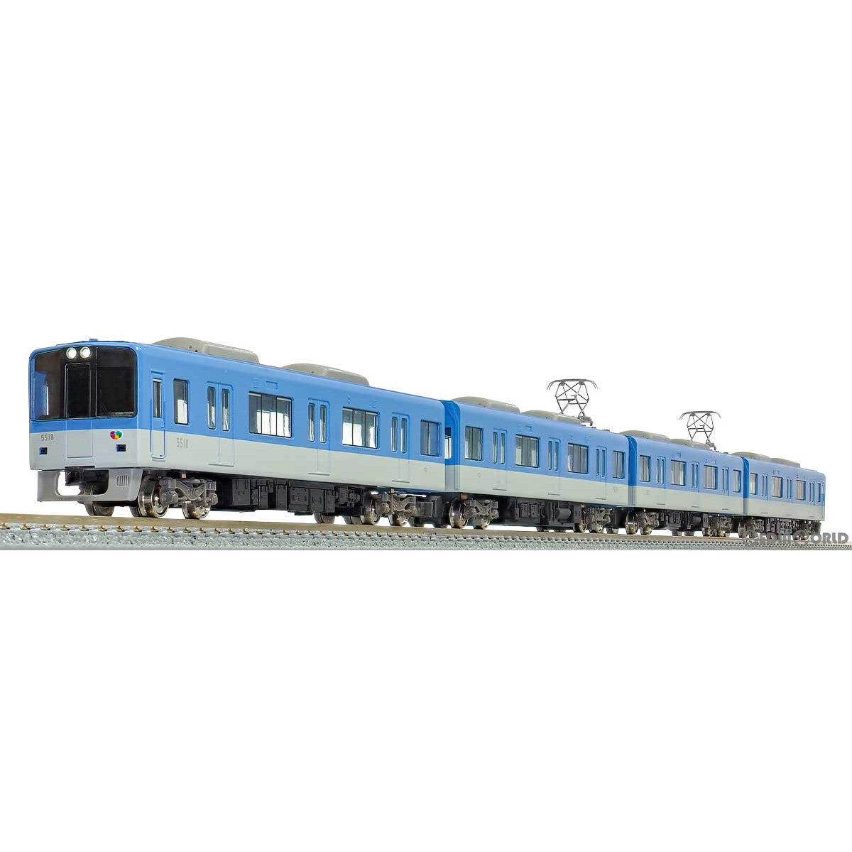 【新品即納】[RWM] 31686 阪神 5500系(「たいせつ」がギュッと。マーク付き) 4両編成セット(動力付き) Nゲージ 鉄道模型 GREENMAX(グリーンマックス) (20230329)
