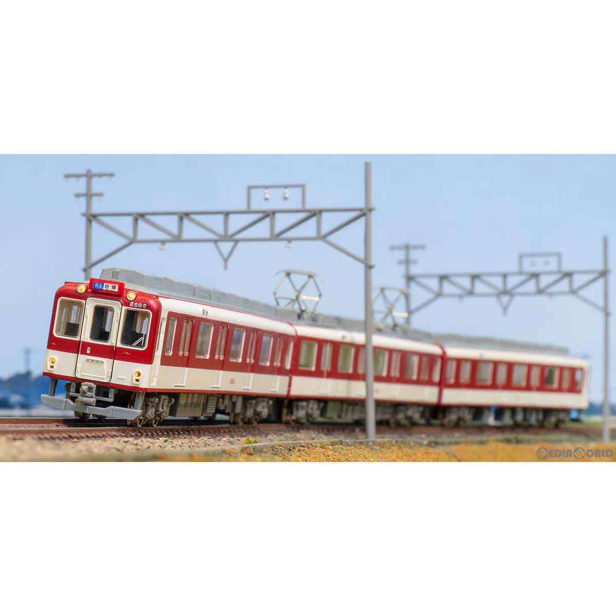 【新品即納】[RWM] 50735 近鉄2680系タイプ(2682編成) 3両編成セット(動力付き) Nゲージ 鉄道模型 GREENMAX(グリーンマックス) (20230428)