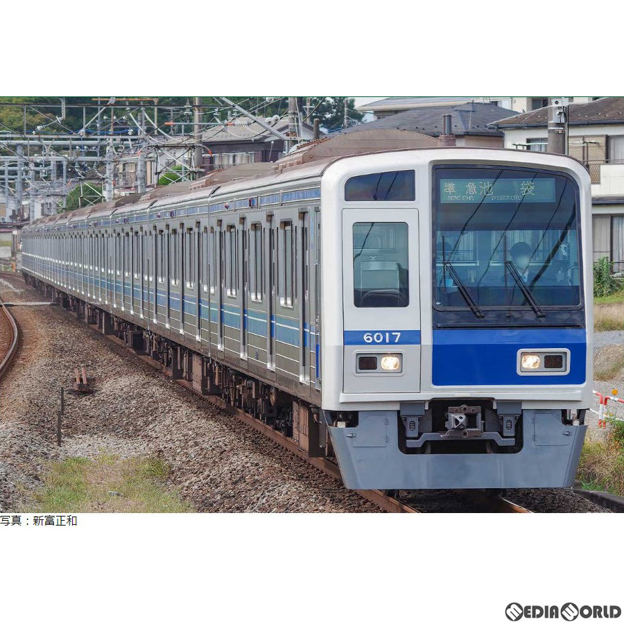 【新品即納】[RWM] 31698 西武6000系(6117編成・ベンチレーター撤去) 基本4両編成セット(動力付き) Nゲージ 鉄道模型 GREENMAX(グリーンマックス) (20230428)