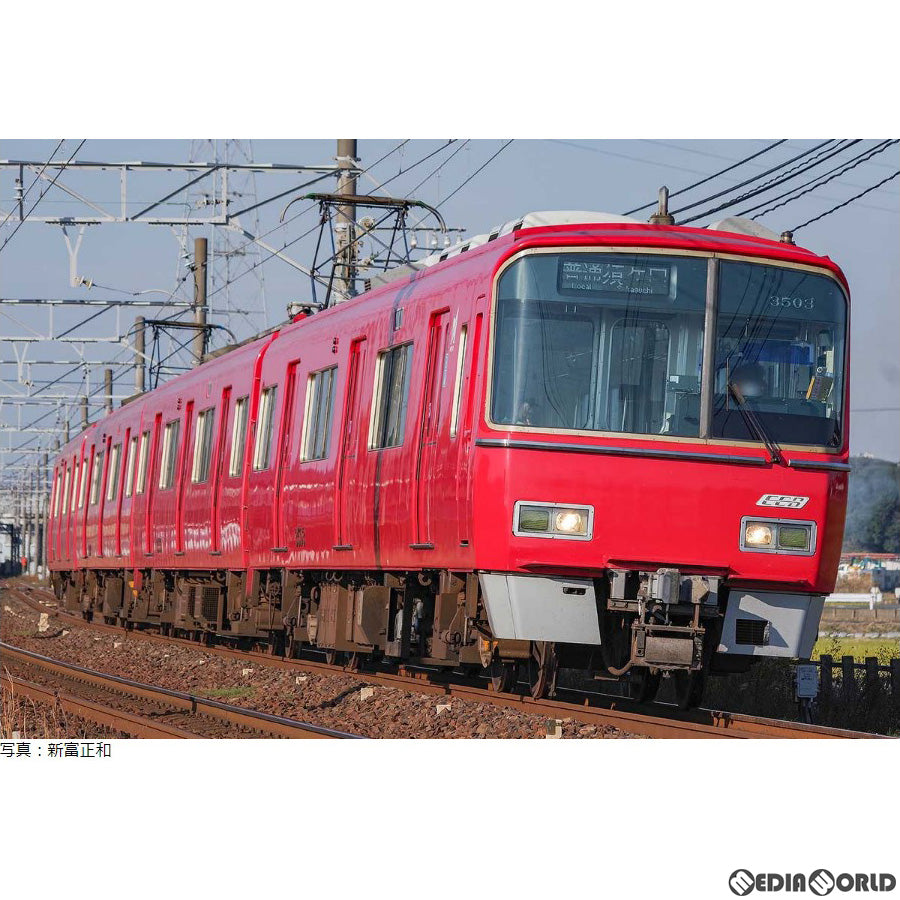 【新品即納】[RWM] 31696 名鉄3500系(機器更新車・行先表示点灯) 基本4両編成セット(動力付き) Nゲージ 鉄道模型 GREENMAX(グリーンマックス) (20230426)