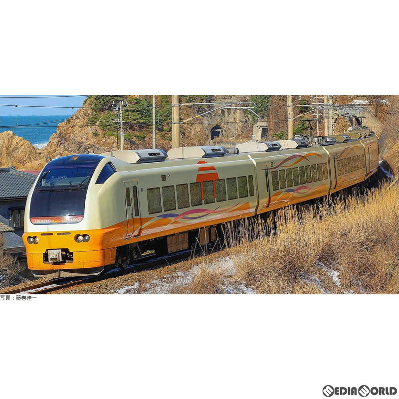 【新品即納】[RWM]31700 E653系1000番代いなほ(クーラーカバー交換後) 7両編成セット(動力付き) Nゲージ 鉄道模型  GREENMAX(グリーンマックス)(20230520)