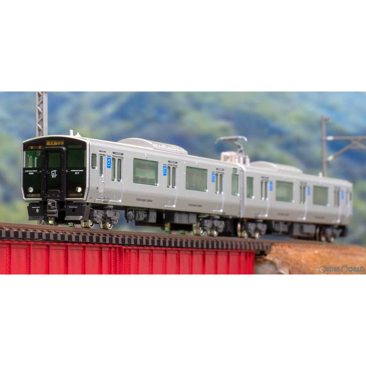 【新品即納】[RWM] 31706 JR九州817系1000番代 鹿児島車(V103+V104編成) 4両編成セット(動力付き) Nゲージ 鉄道模型 GREENMAX(グリーンマックス) (20230428)