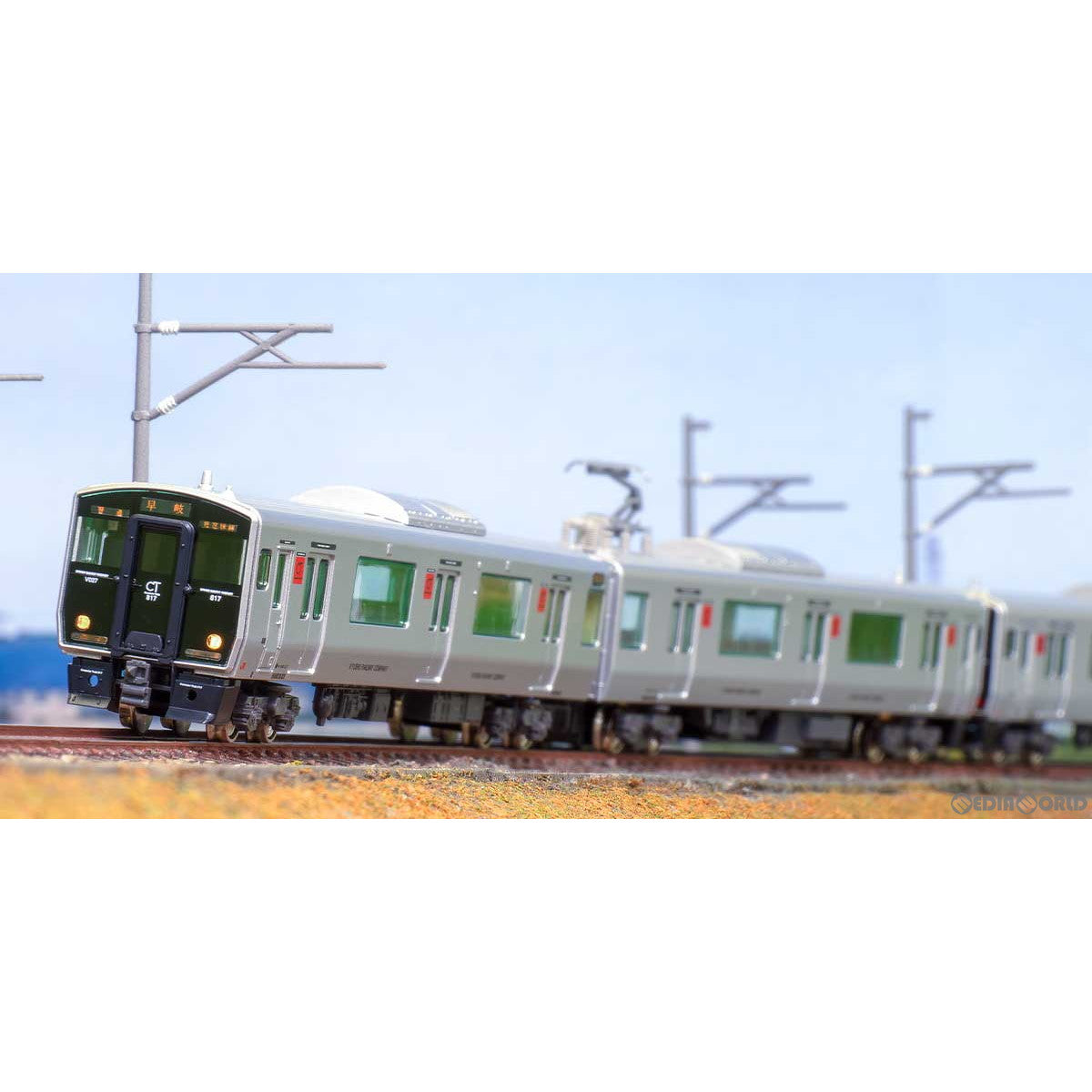【新品即納】[RWM] 50741 JR九州817系 佐世保車(長崎本線・佐世保線) 6両編成セット(動力付き) Nゲージ 鉄道模型 GREENMAX(グリーンマックス) (20230428)