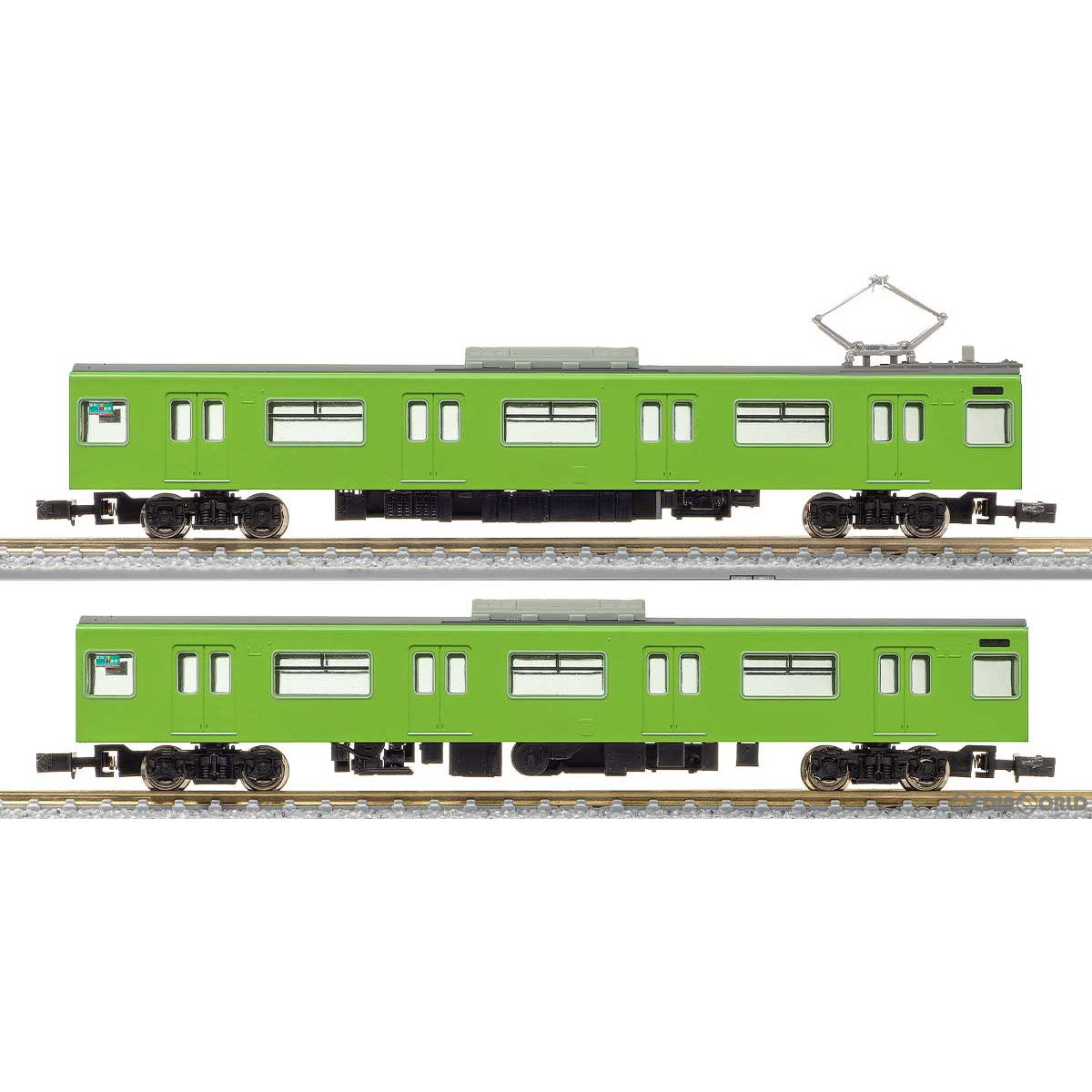 【新品即納】[RWM] 1253M JR103系体質改善車40N モハ103・102(ウグイス) 2両キット(動力無し) 塗装済み組立てキット Nゲージ 鉄道模型 GREENMAX(グリーンマックス) (20230527)