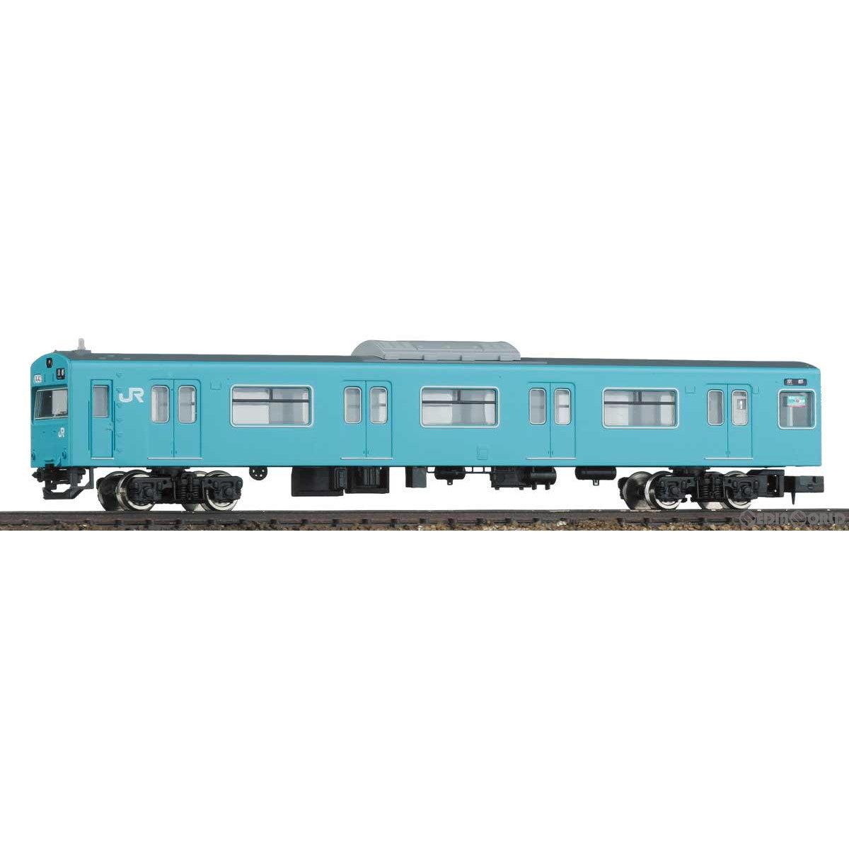 【新品即納】[RWM] 1256C JR103系体質改善車40N クハ103(低運・スカイブルー) 1両キット(動力無し) 塗装済み組立てキット Nゲージ 鉄道模型 GREENMAX(グリーンマックス) (20230527)