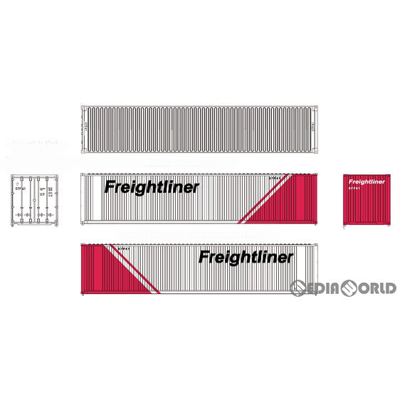【新品即納】[RWM] C-Rail-N40f-FL2 40ftコンテナ(Freightliner-2) 1個入 Nゲージ 鉄道模型 TRAMWAY(トラムウェイ) (20230531)