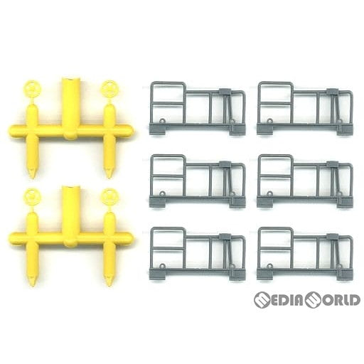 【新品】【お取り寄せ】[RWM] PP0810 コキ107部品A(手すり・グレー・6個入、ハンドル・4個入) Nゲージ 鉄道模型 TOMIX(トミックス) (20230217)