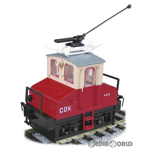 【新品即納】[RWM] 18011 銚子電気鉄道 デキ3 電気機関車(90周年トロリーポール仕様/車体色:赤電色) (動力付き) HOゲージ 鉄道模型 TGW(津川洋行) (20230410)