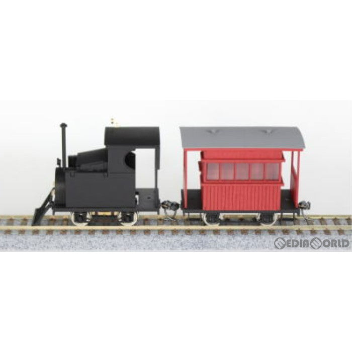【新品即納】[RWM] ONT-207K 福岡式石油発動機関車+馬車風客車セット 組立キット(動力無し) Oナローゲージ 鉄道模型 COSMIC(コスミック) (20230517)