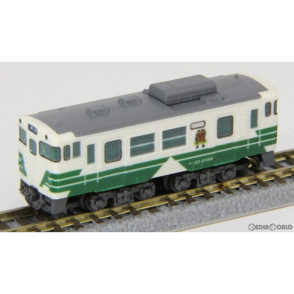 【新品即納】[RWM] ST009-5 Zショーティー キハ40 男鹿線色(動力無し) Zゲージ 鉄道模型 ROKUHAN(ロクハン/六半) (20230610)