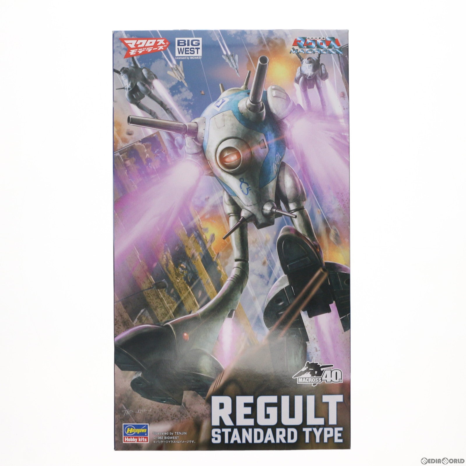 【中古即納】[PTM] 1/72 リガード 標準量産型 超時空要塞マクロス プラモデル ハセガワ(20220224)
