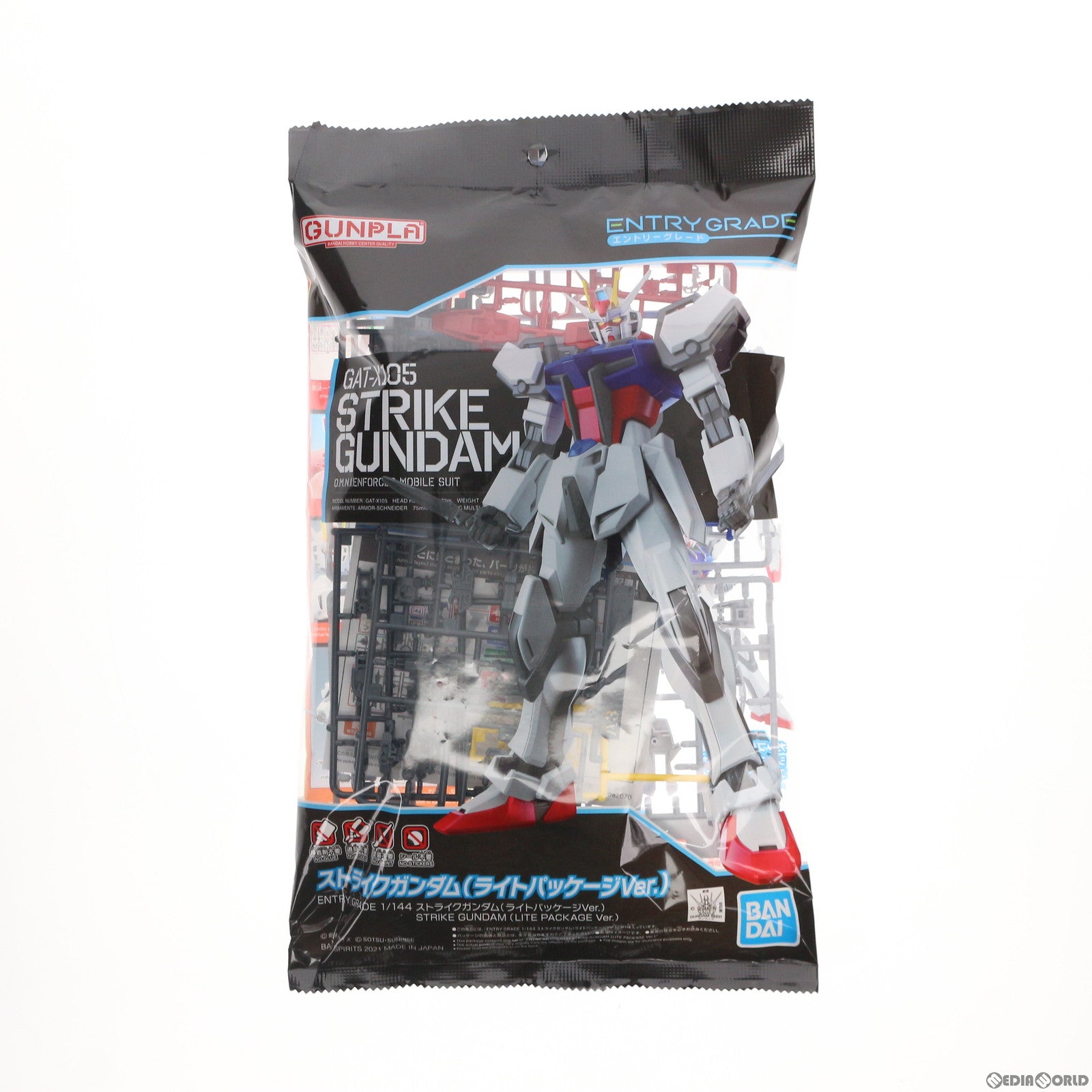 【中古即納】[PTM] ENTRY GRADE 1/144 GAT-X105 ストライクガンダム ライトパッケージVer. 機動戦士ガンダムSEED(シード) プラモデル(5062070) バンダイスピリッツ(20211218)