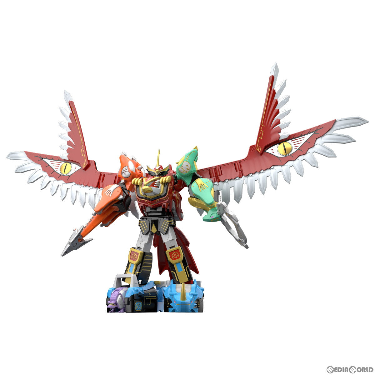 【新品即納】[BOX][PTM] (食玩) SMP[SHOKUGAN MODELING PROJECT] 百獣合体 ガオイカロス 百獣戦隊ガオレンジャー プラモデル(4個) バンダイ(20220718)