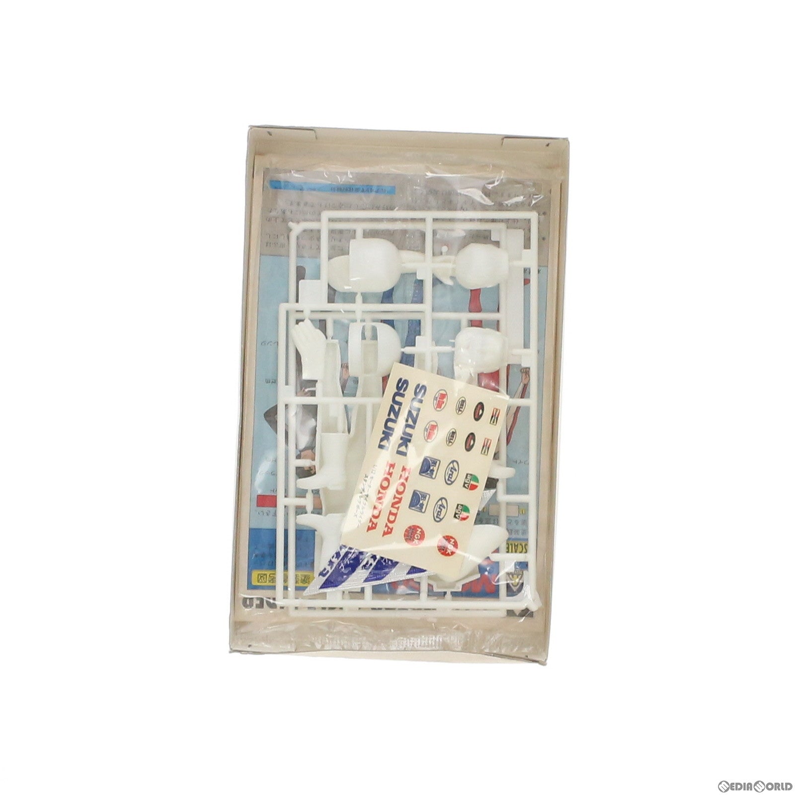 【中古即納】[PTM] 1/12 モーターサイクルライダー スタンディングポーズ プラモデル(G6-101) アオシマ(20110228)