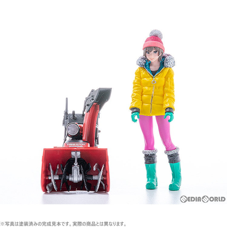 【新品即納】[PTM] PLAMAX MF-62 minimum factory 1/20 みのり with ホンダ小型除雪機 HSS1170n(JX) プラモデル マックスファクトリー(20230209)