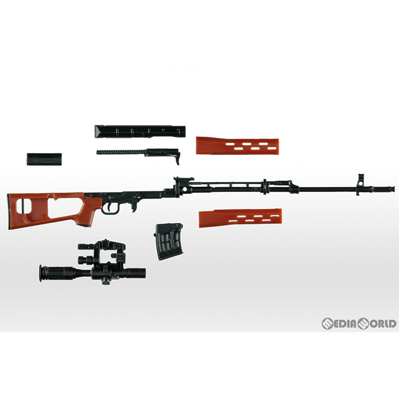 【新品即納】[PTM] イラストカード付属 LittleArmory(リトルアーモリー) LADF26 1/12 SVDタイプ ドールズフロントライン プラモデル(323037) TOMYTEC(トミーテック) (20221119)