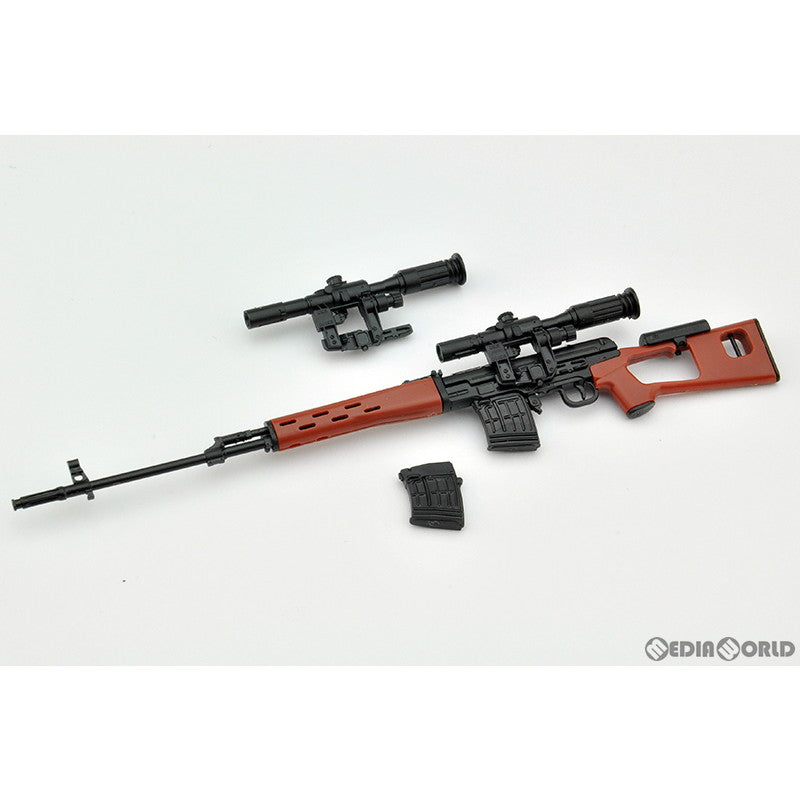 【新品即納】[PTM] イラストカード付属 LittleArmory(リトルアーモリー) LADF26 1/12 SVDタイプ ドールズフロントライン プラモデル(323037) TOMYTEC(トミーテック) (20221119)