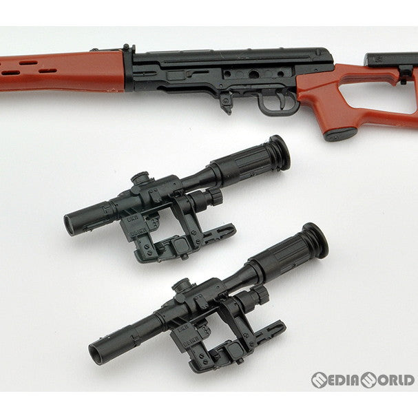 【新品即納】[PTM] イラストカード付属 LittleArmory(リトルアーモリー) LADF26 1/12 SVDタイプ ドールズフロントライン プラモデル(323037) TOMYTEC(トミーテック) (20221119)