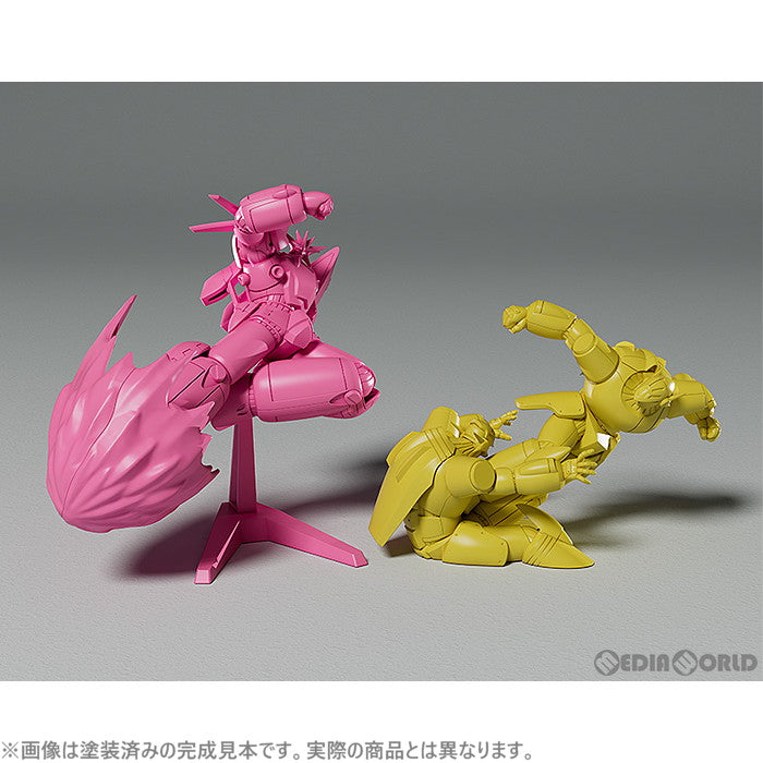 【新品即納】[PTM] PLAMAX MF-64 minimum factory ガンバスター スーパーイナズマキック/RX-7 イナズマキック エフェクトカラーVer. トップをねらえ! プラモデル マックスファクトリー(20230120)