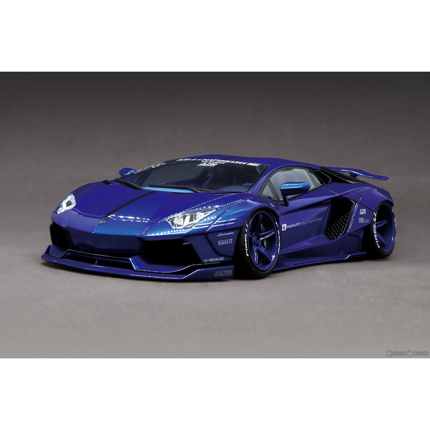 【新品】【お取り寄せ】[PTM] 1/24 リバティーウォーク No.18 LBワークス ランボルギーニ アヴェンタドール Ver.2 プラモデル(59913) アオシマ(20221123)
