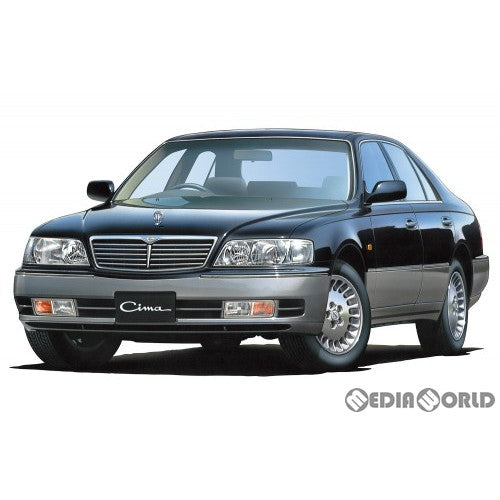 【新品即納】[PTM] ザ・モデルカー No.137 1/24 ニッサン Y33 シーマ '96 プラモデル(65198) アオシマ(20221118)