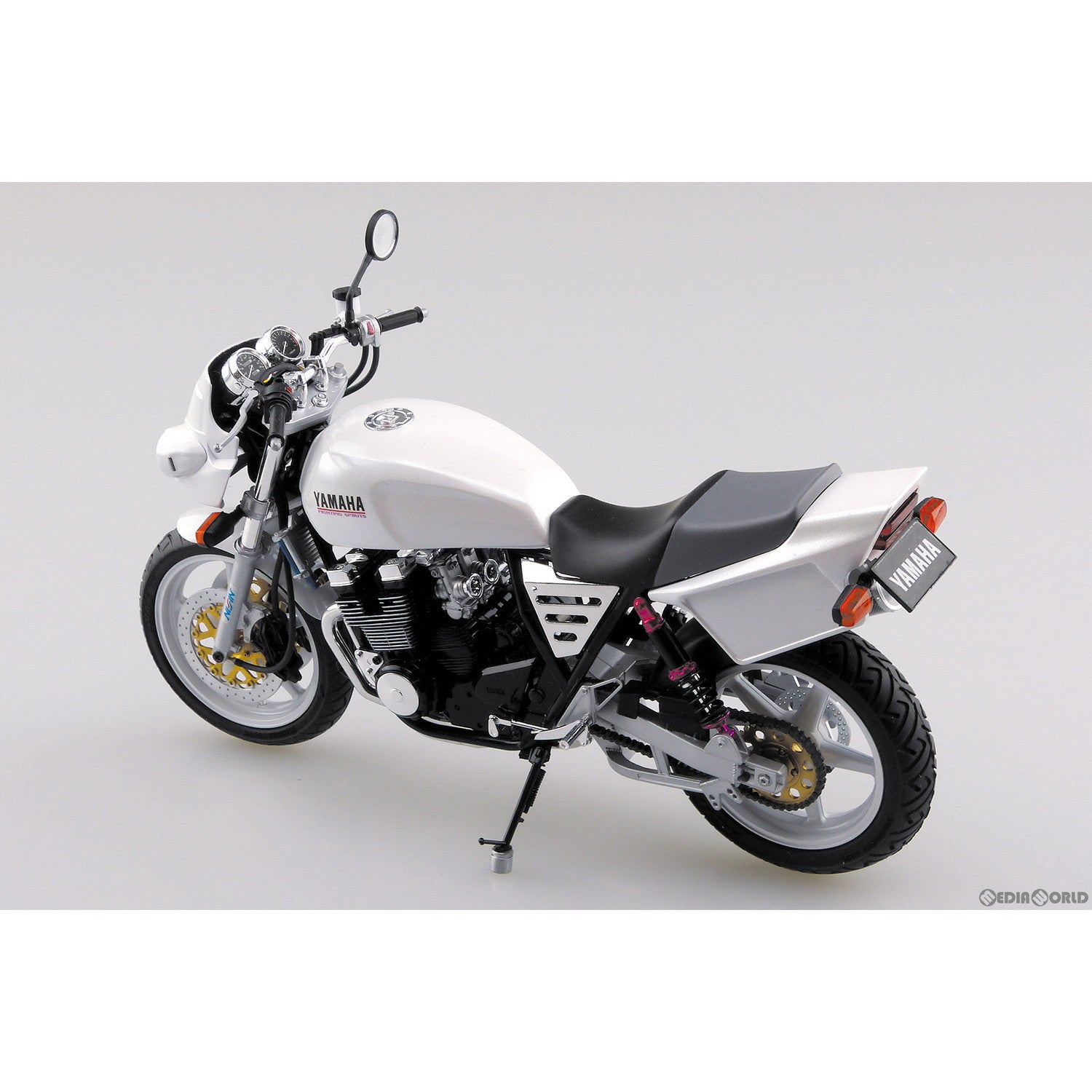 【新品即納】[PTM] ザ・バイク No.54 1/12 ヤマハ 4HM XJR400S '94 カスタムパーツ付き プラモデル(65211) アオシマ(20221119)
