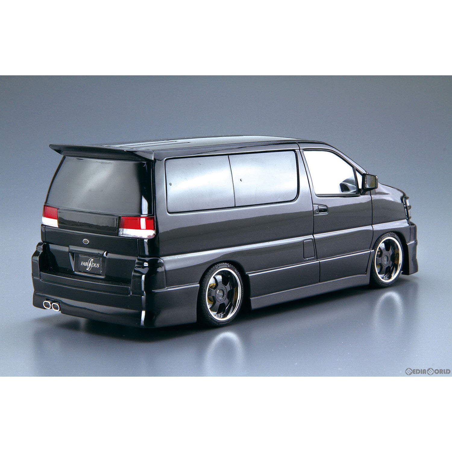 【新品即納】[PTM] ザ・チューンドカー No.43 1/24 ファブレス APE50 エルグランド '00(ニッサン) プラモデル(65303) アオシマ(20221225)