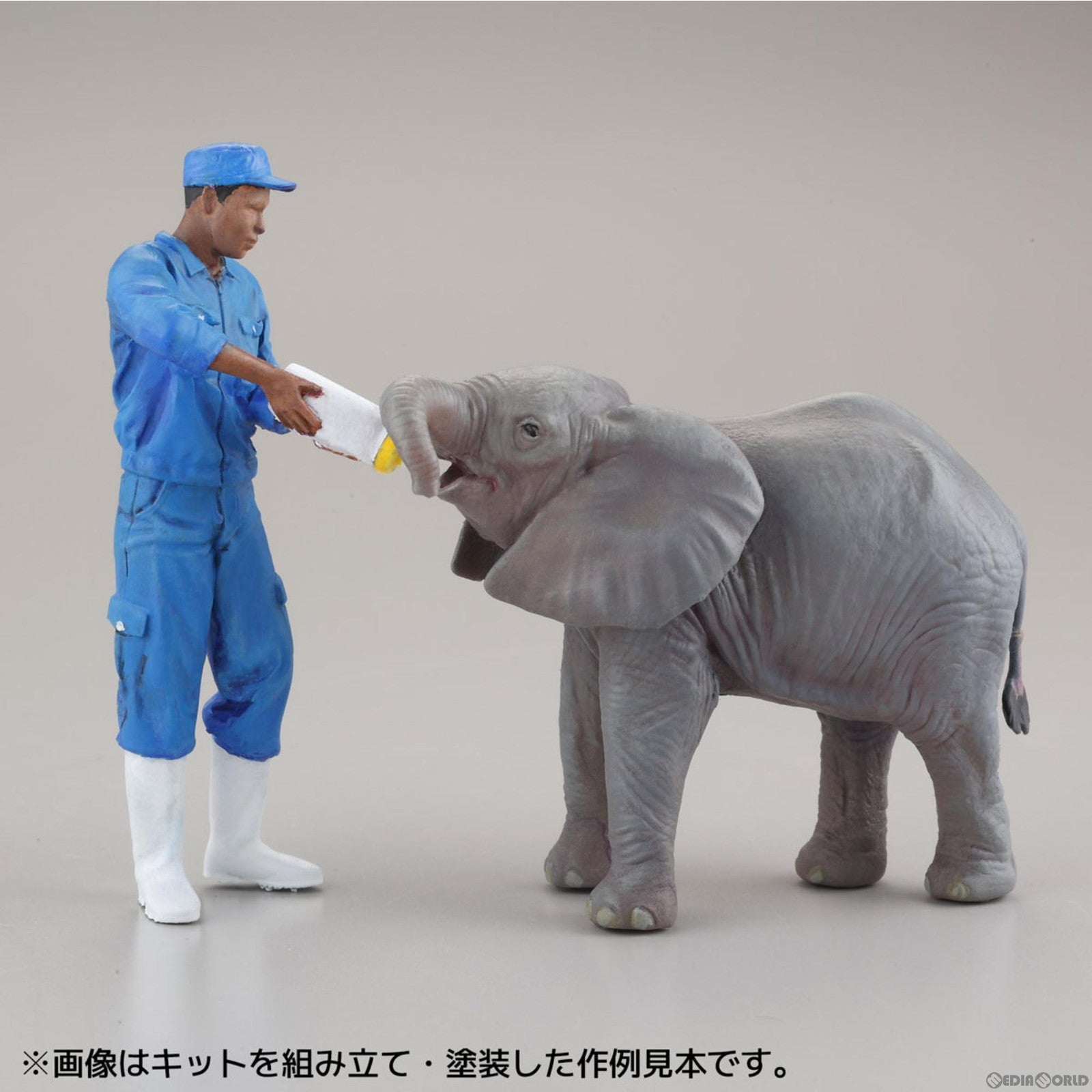 【新品即納】[PTM]ARTPLA 1/35 飼育員とシロサイセット プラモデル 海洋堂(20221124)