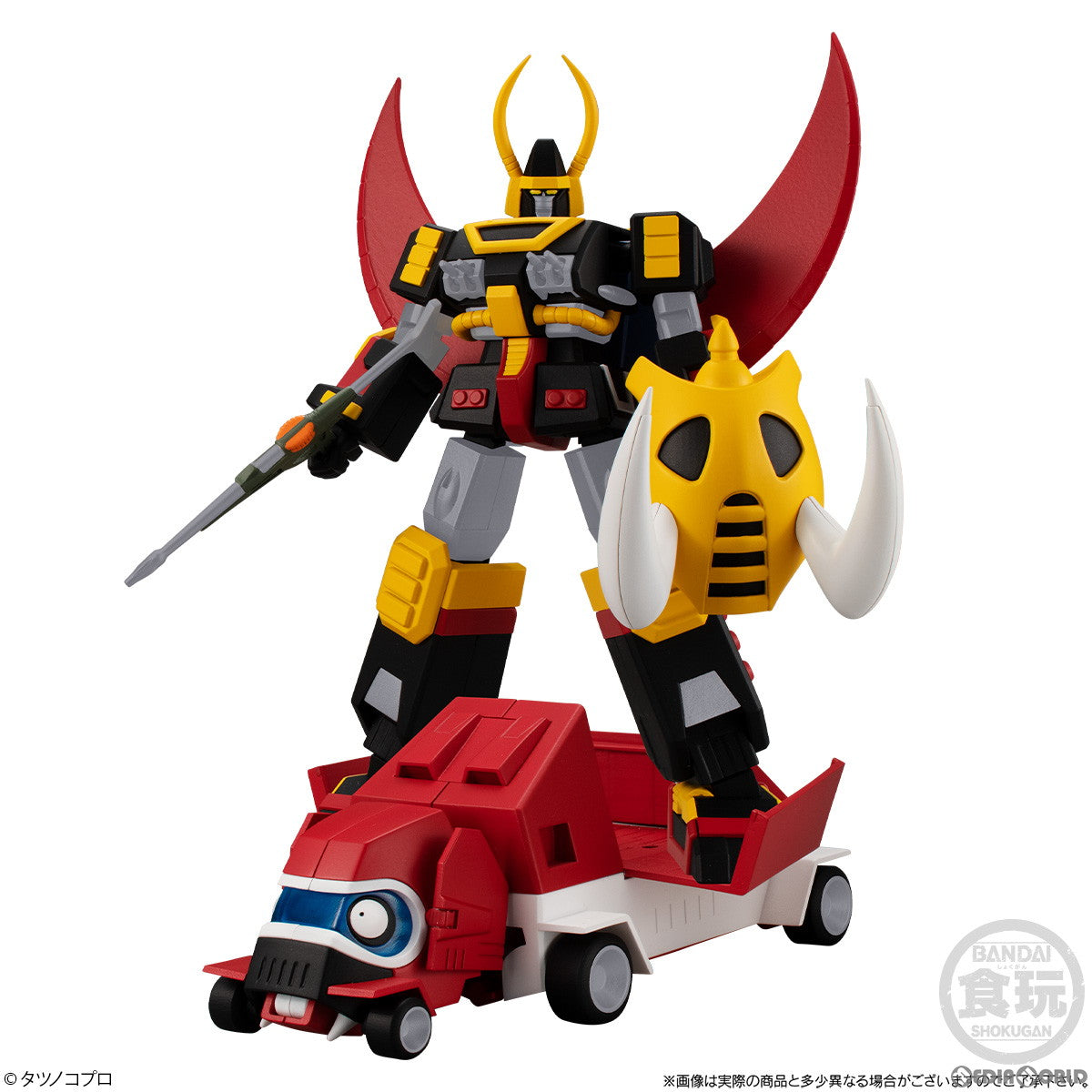 【新品即納】[PTM] (食玩) SMP[SHOKUGAN MODELING PROJECT] タイムボカンシリーズ 逆転イッパツマントッキュウマンモスセット プラモデル バンダイ(20230205)